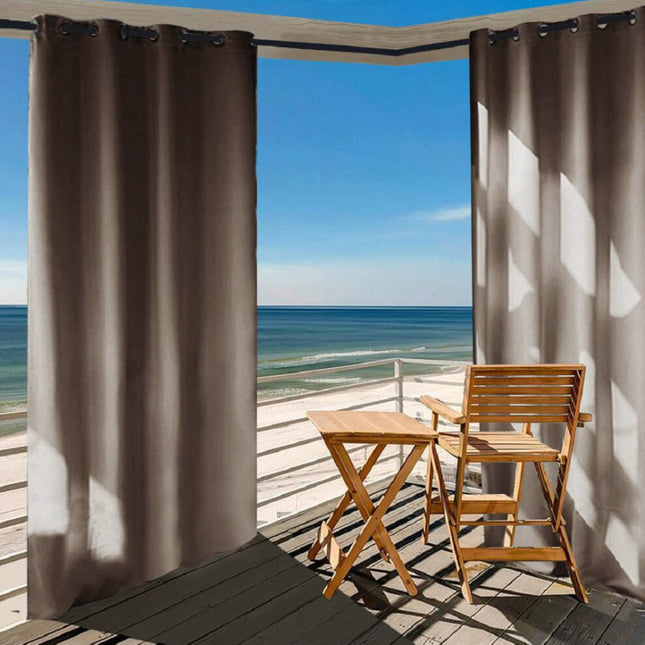 Zasłona zewnętrzna na pergolę wodoodporna