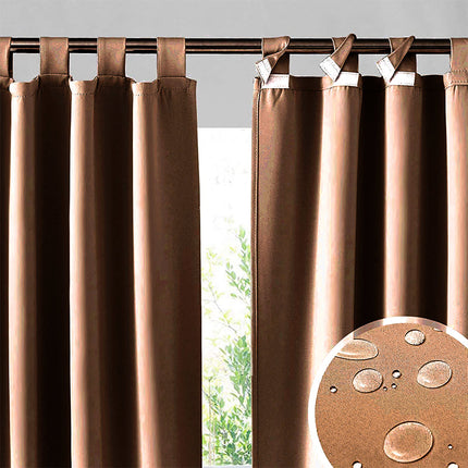 Zasłona na taras wodoodporna na szelkach