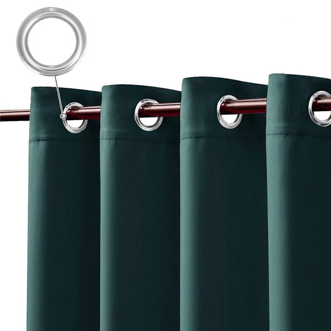 Zasłona ogrodowa w kolorze morskiej zieleni.