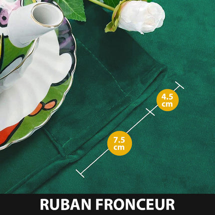 Butelkowa zieleń zasłona welwetowa termiczna