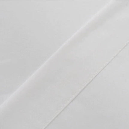 Gładka biała firana z woalu