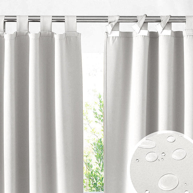 Zewnętrzna zasłona tarasowa na szelkach